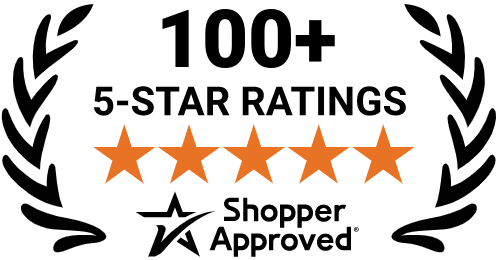 5 Star Excellence award from Shopper Approved