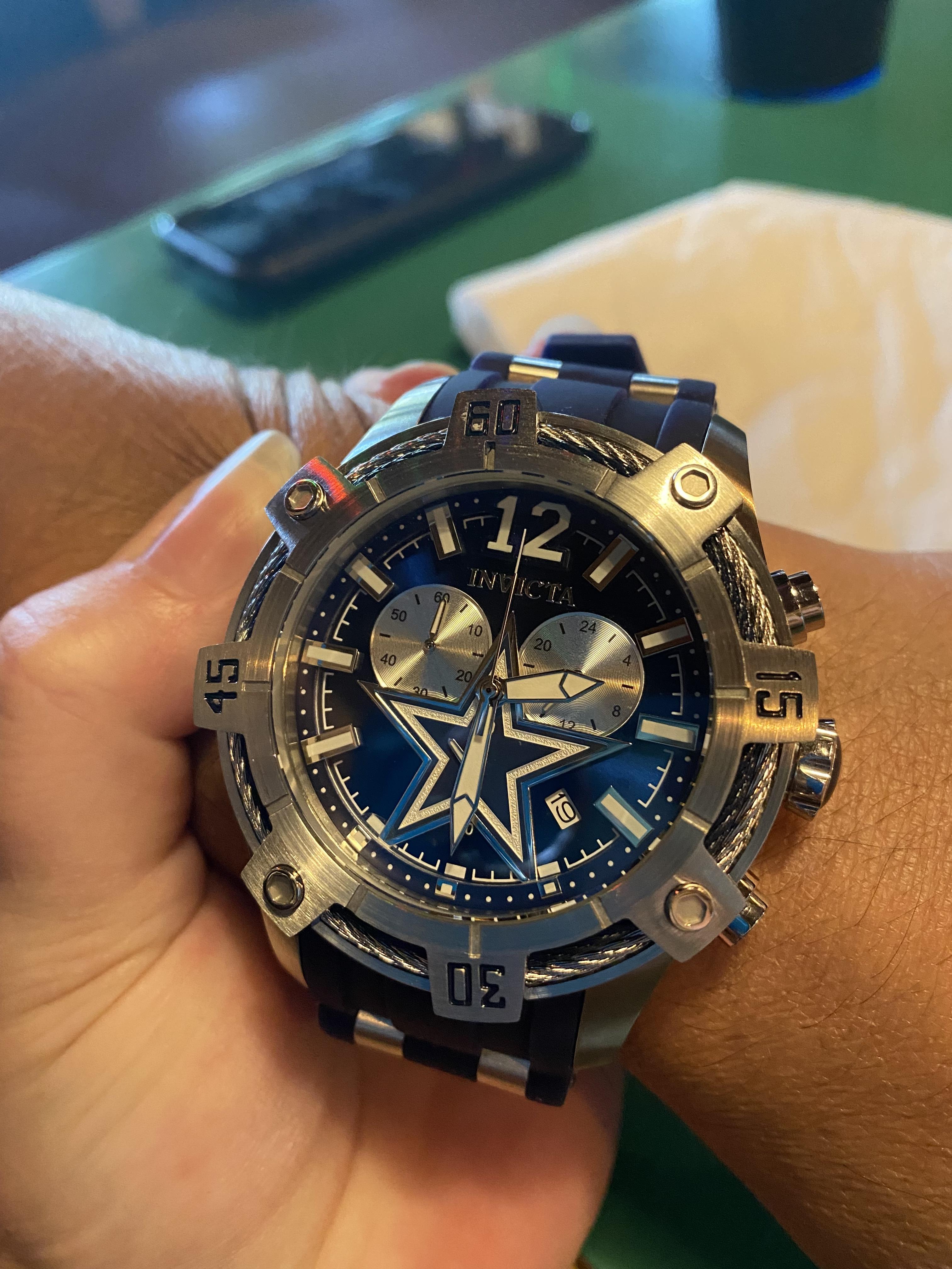 Invicta NFL Dallas Cowboys Chronograph Quartz Men's Watch 35498