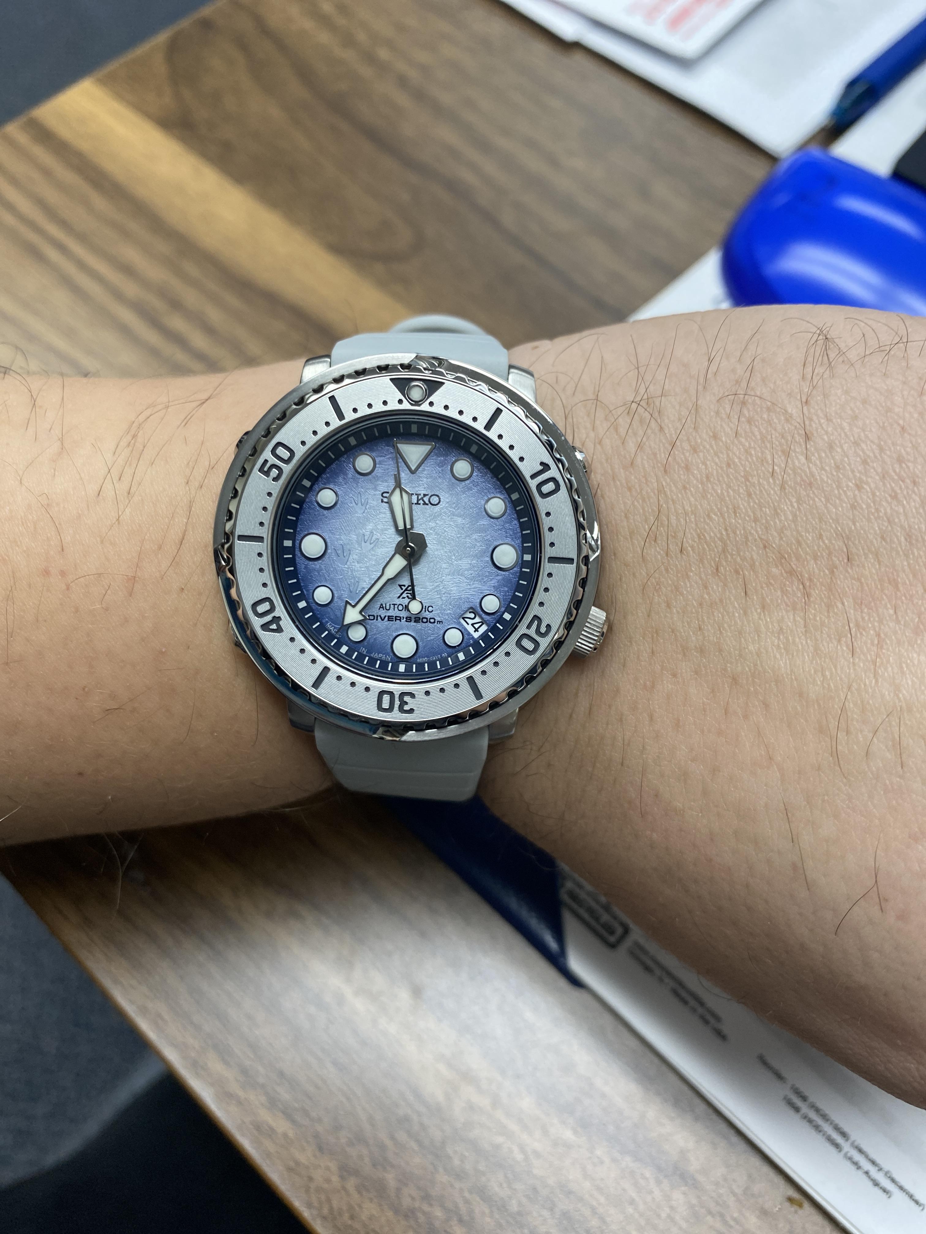 Seiko Prospex SRPG59K Save The Ocean Antarctica 'Baby Tuna