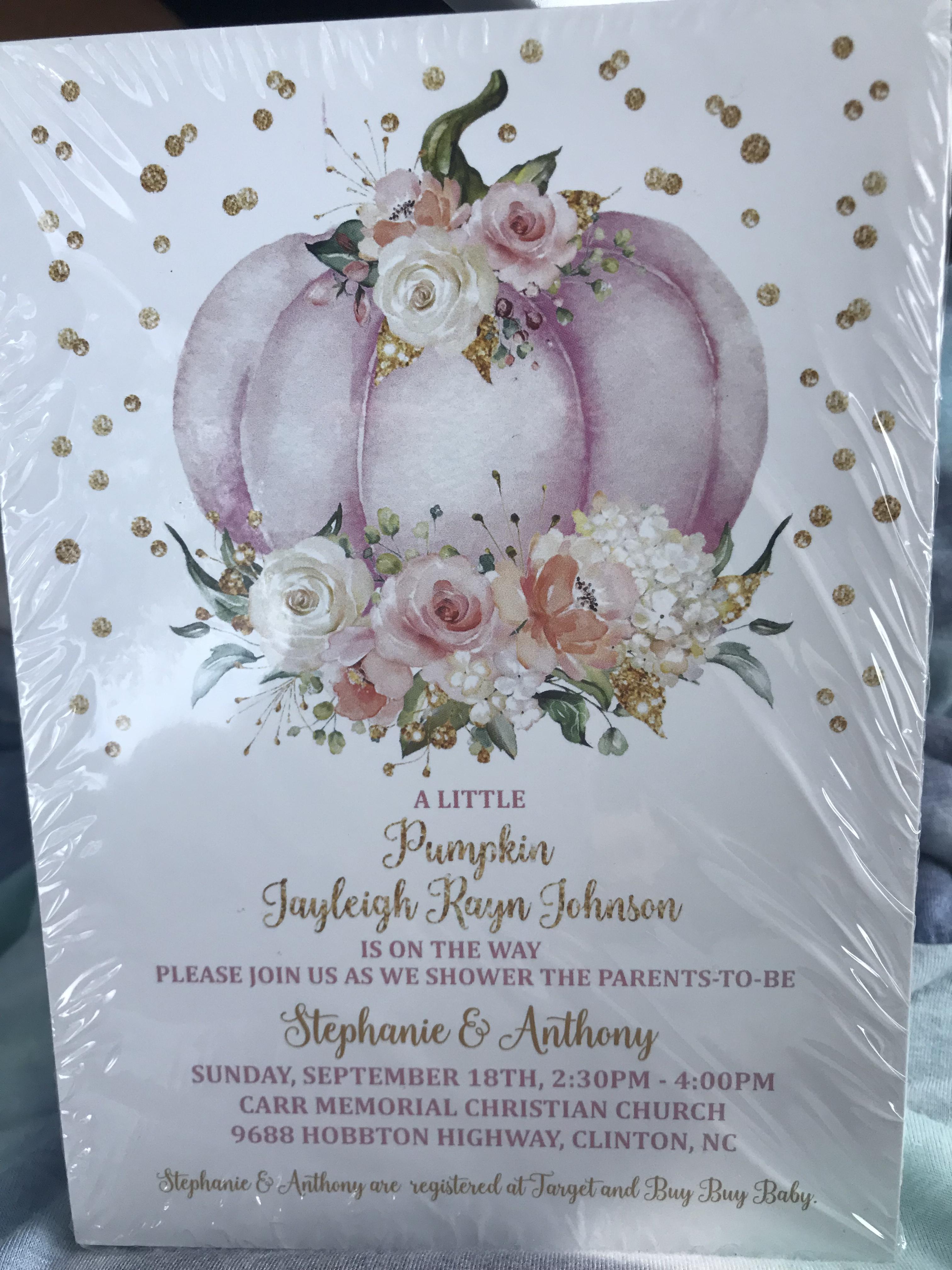 Custom Flat Invitations