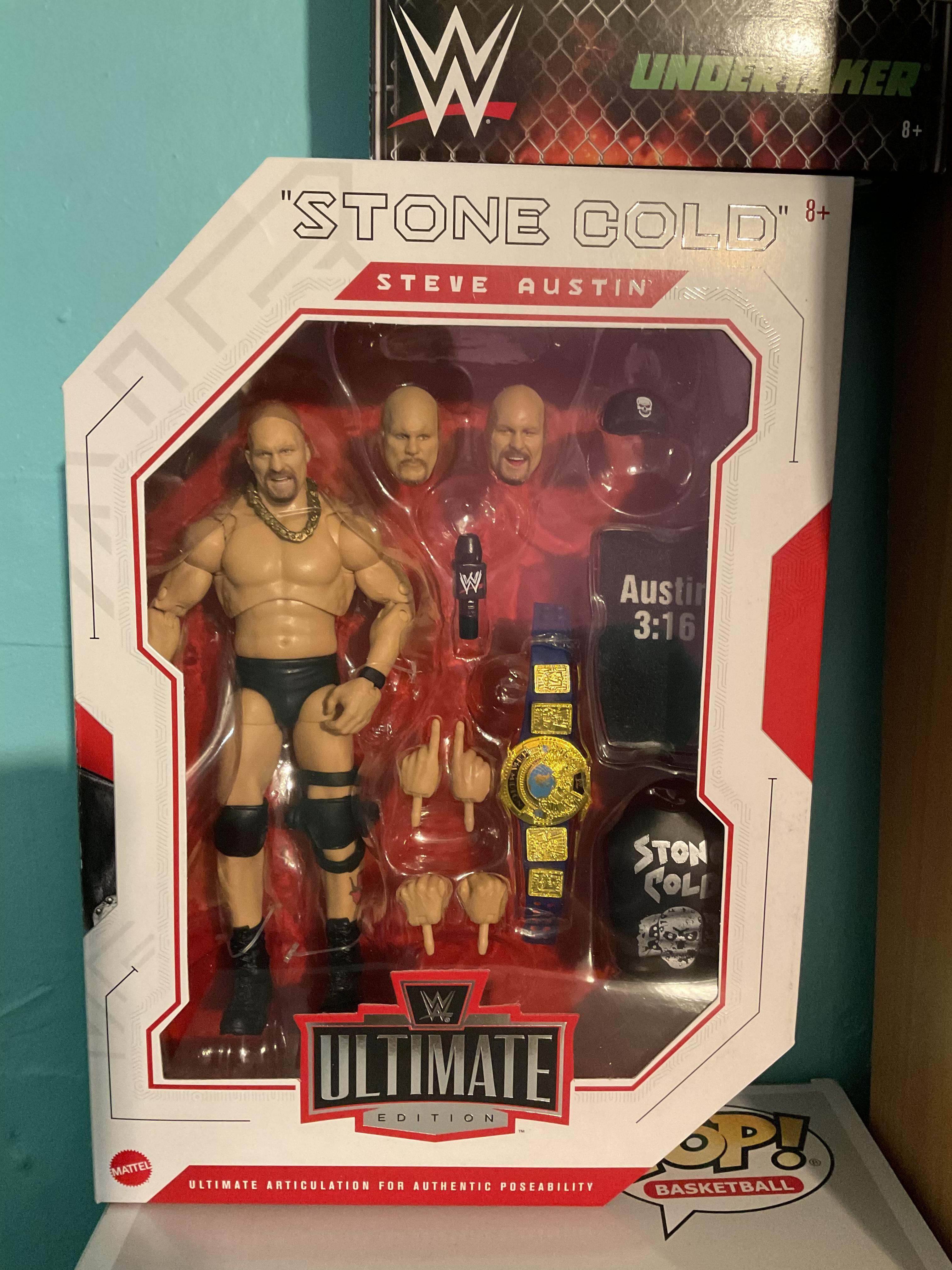 新品 wwe コールドストーン ultimate edition フィギュア-