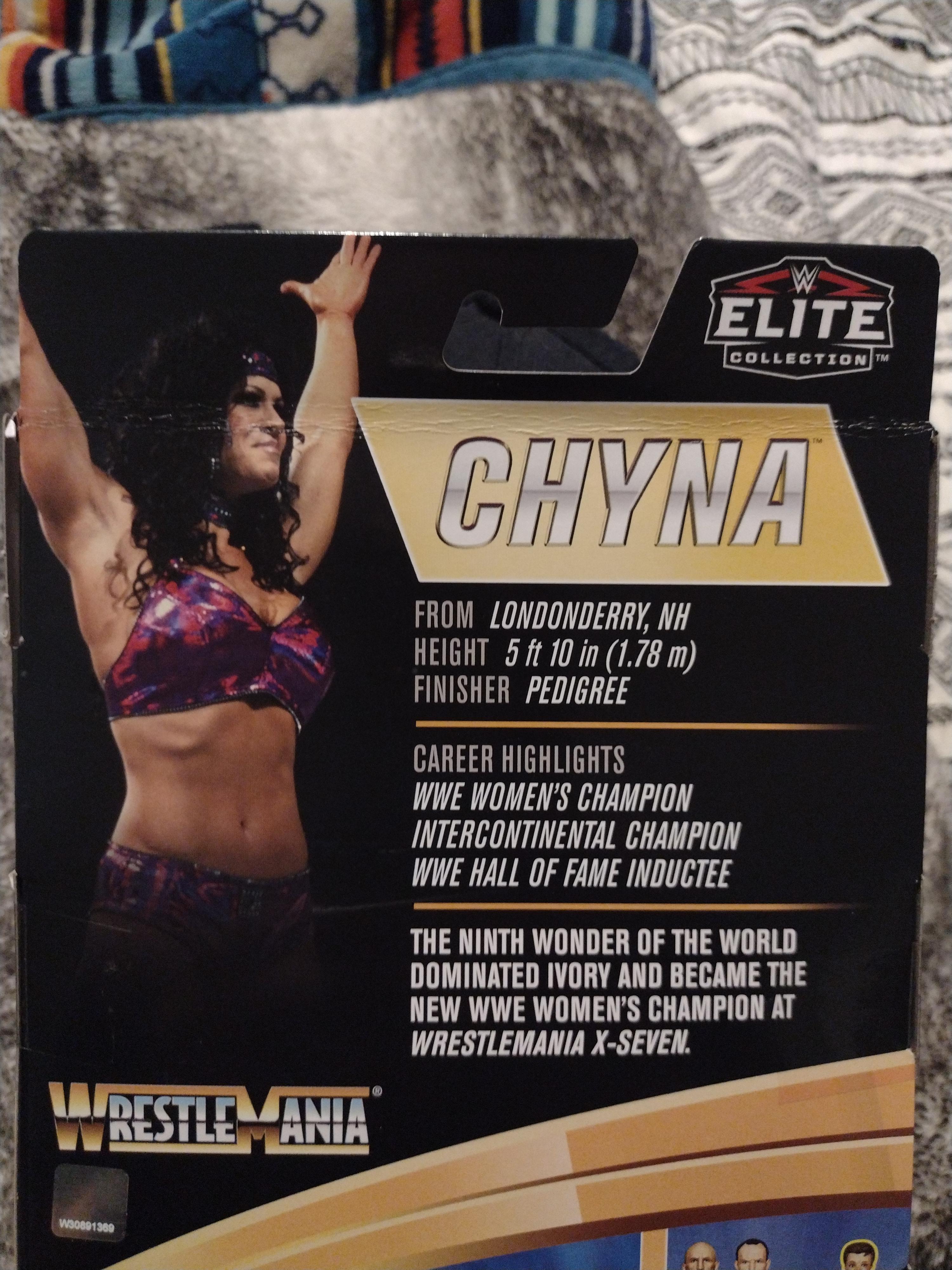 Chyna - WWE Elite WrestleMania 37 WWE Toy Wrestling Action Figure by Mattel!