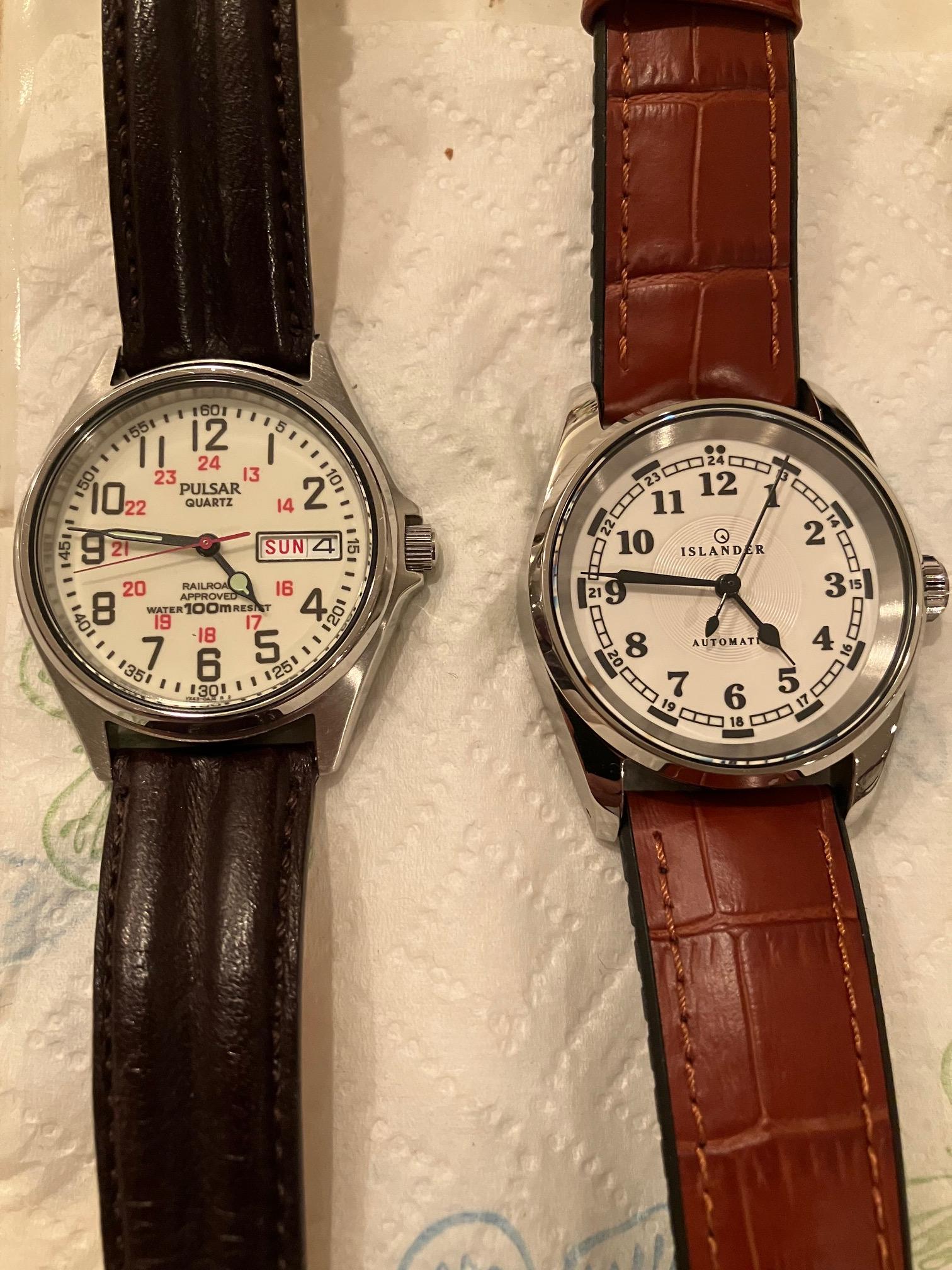 Railroad approved wrist discount watch