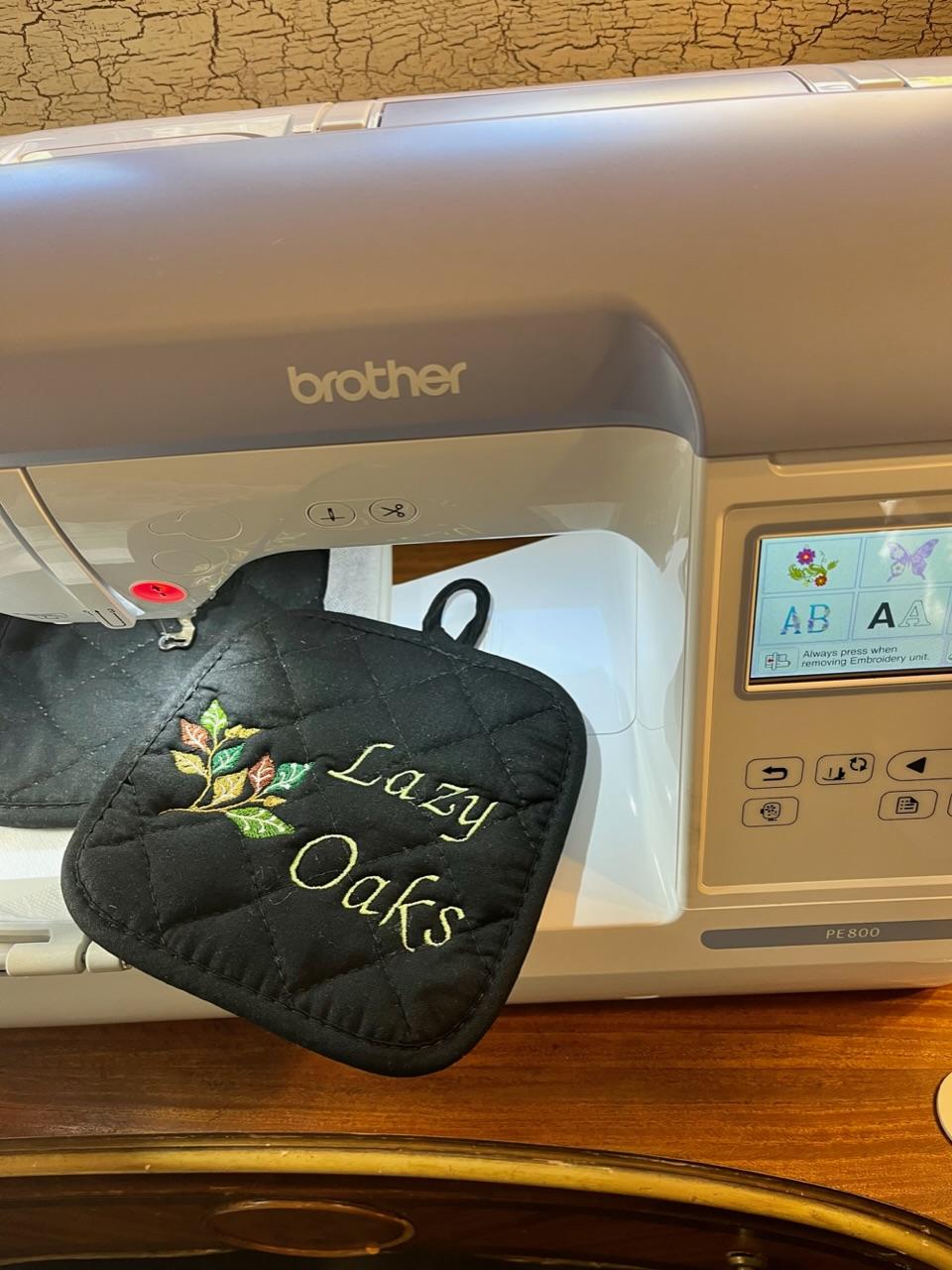 New Brother PE800 5x7 Embroidery Machine