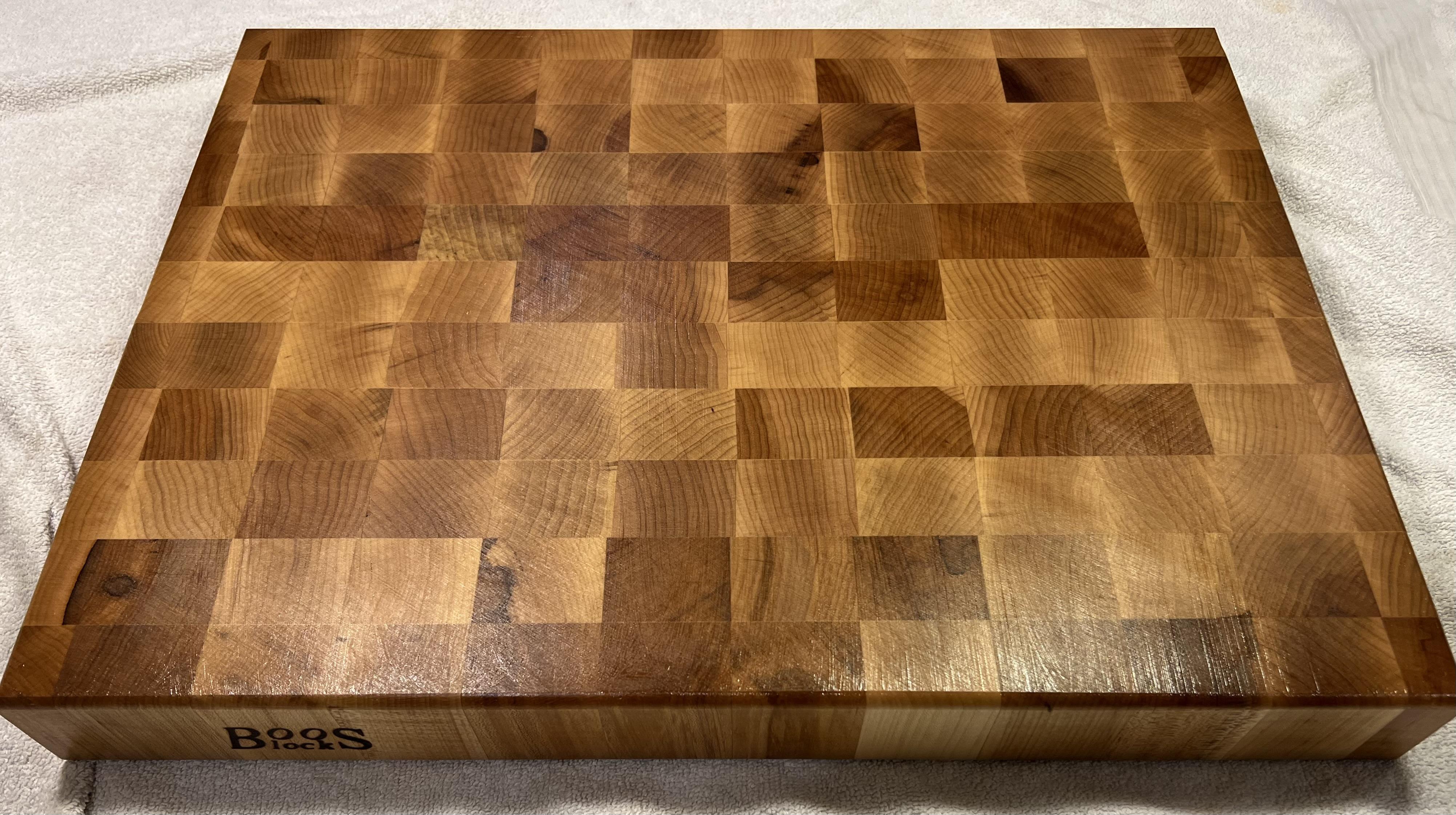 Maple Chopping Block, Reversible, End Grain, 2-1/4″ Thick (CCB Series) -  John Boos & Co