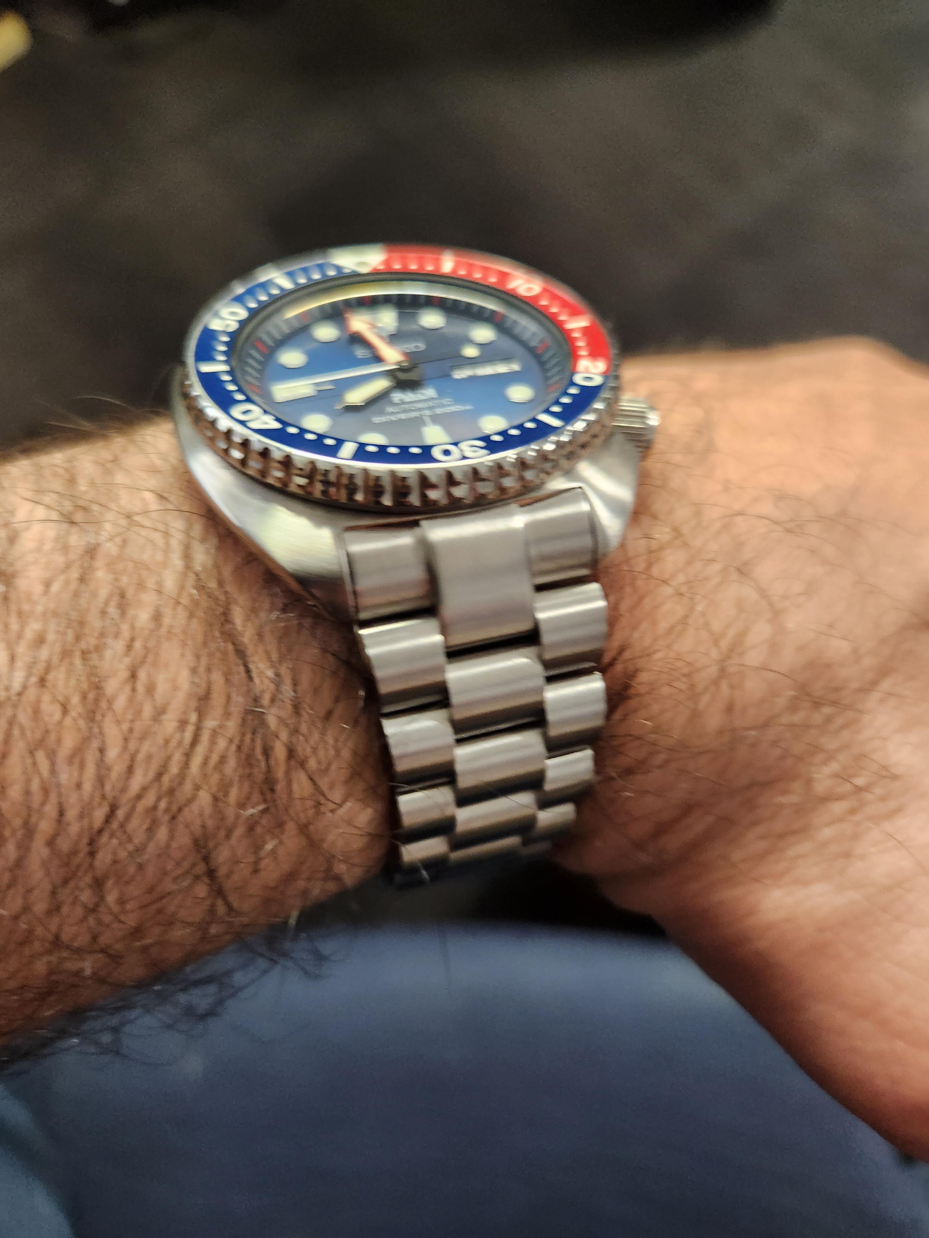 Seiko Mod new Turtles SRP777 Curved End Metabind Bracelet