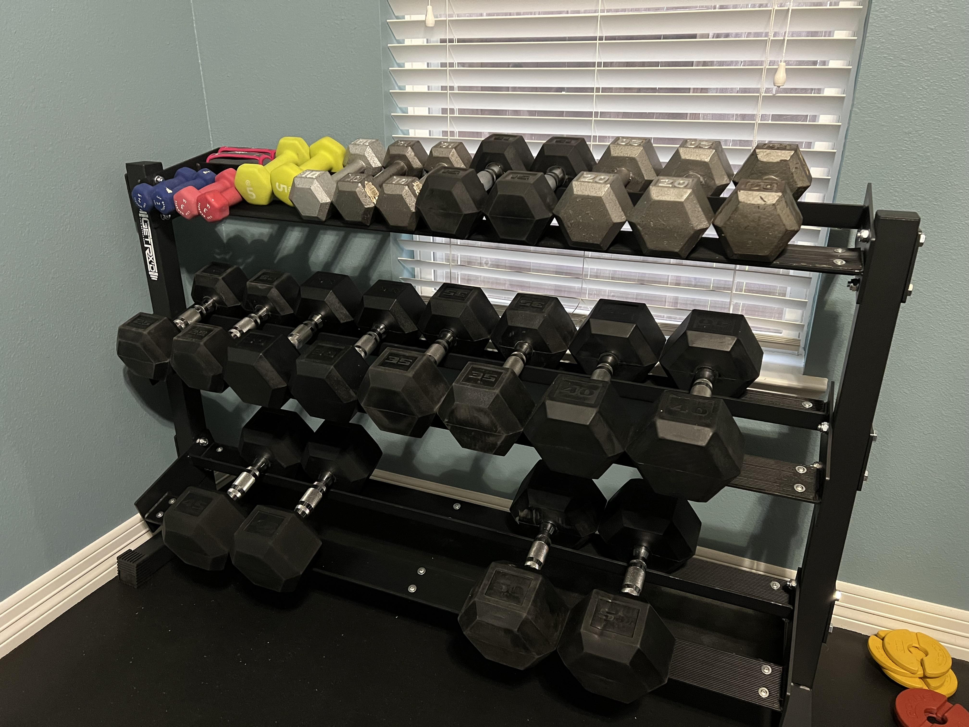 Apex discount dumbbell rack