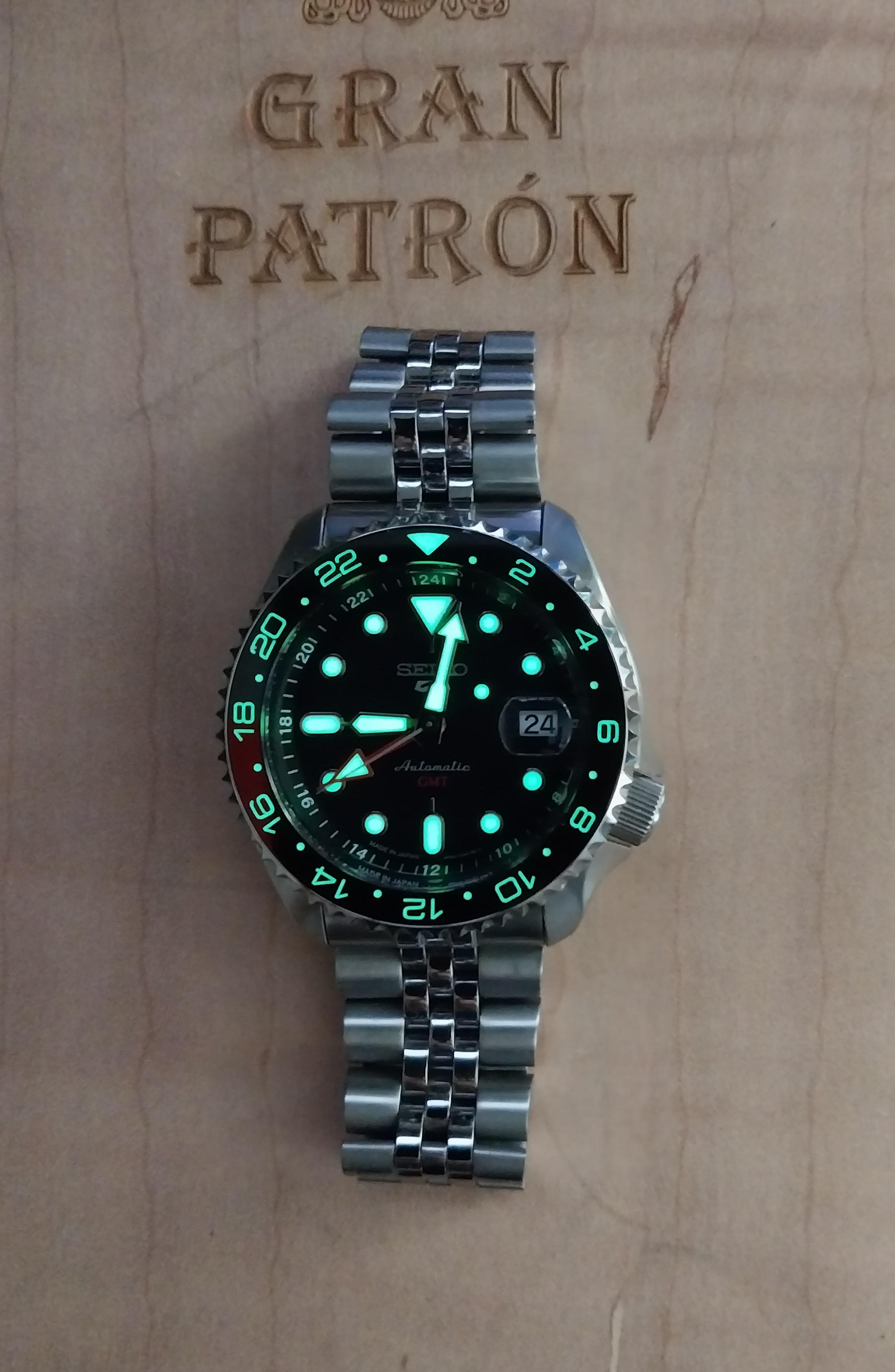 Seiko skx007 coke discount bezel