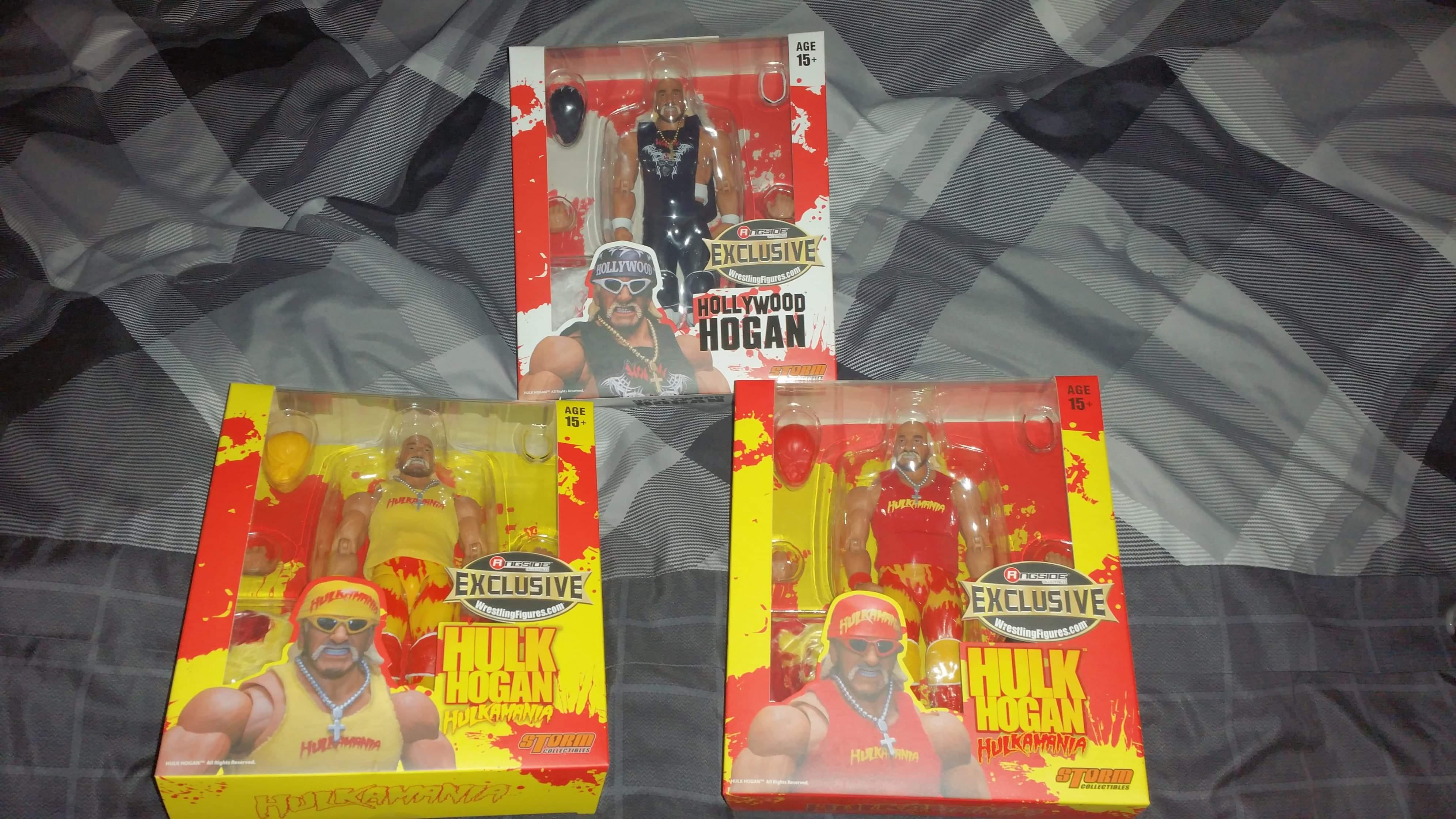 Package Deal - Both Red & Yellow Hulkamania Hulk Hogan & Red